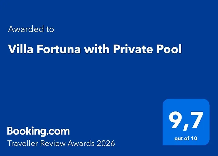 Fortuna With Private Pool *